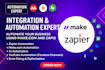 build ai automation, n8n workflows, ai agents, and make systems, ai chatbot