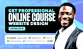 design a course website on thinkific teachable kajabi kartra membervault podia