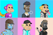 design clean cartoon nft art with traits