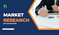 do professional market research and marketing plan