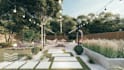 design backyard patio landscape garden pool 2d 3d deck drawing