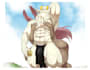draw nsfw or sfw art of your furry character