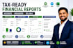 do bookkeeping using quickbooks online, xero and excel