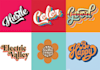 design custom hand lettering, script font, retro typography