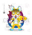 2d cute furry character