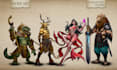 design unique 2d game characters