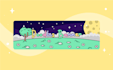 create a banner in doodles style for your nft social media