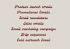 email copy sequences for product launch and special offers