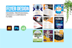 design pro luxurious real estate flyer and eddm postcard