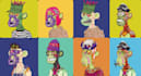 create cute nft art and character illustration clay style