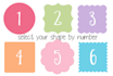 design a simple and colorful girly monogram, in 24 hrs or less