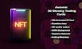 create awesome rotating 3d nft membership trading cards