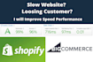 shopify speed optimization and increase store speed manually