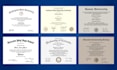 design professional certificate, diploma certificate, award certificate