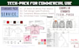 do men women and kids complete tech pack for sample to bulk use