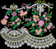 do modern and complex embroidery design in source of dst