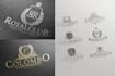 create a crest, heraldic,luxury logo