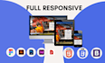 convert figma to html css bootstrap 5 xd psd to html css responsive websites