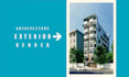 do exterior architecture visualization by sketchup 3d and lumion render