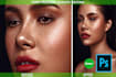 do headshot, portrait, and natural beauty retouch