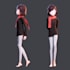 make a female character for videogames