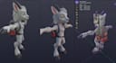 create a game ready 3d character