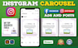 design an engaging instagram carousel post, attractive, creative carousel