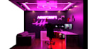 create your gaming  streaming room design with isometric view
