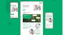 design custom website or landing page in figma