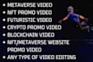 create nft metaverse promotion video ad