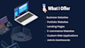 design and develop your custom full stack website