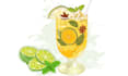 do food and drink illustration for business or menu