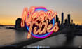 create neon glass animation text
