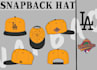 design mockup and tech pack of hats caps  t shirt and trouser