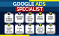 google ads specialist, setup and manage PPC campaign