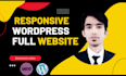 design redesign or clone wordpress website or blog superfast
