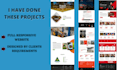 do frontend web development in HTML, CSS, bootstrap, javascript