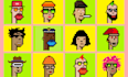 create crypto punks and nft pixel art collection