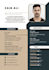 design a resume,  professional CV or curriculum vitae