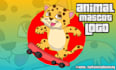 draw a cute animal mascot logo