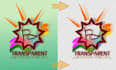 do background removal, product photo editing and retouching