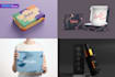 do packaging box design, subscription box, mailer box, product box and 3d mockup