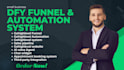 setup gohighlevel sales funnel automation crm landing page gohighlevel website