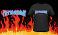 create a custom thrasher logo with your name