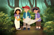 create children story book illustration and book cover