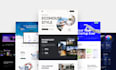 do figma UI UX design for websites and landing page