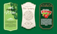 design product label and product label packaging