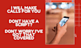 make professional calls on your behalf