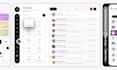 design saas CRM dashboard UI in figma