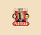 design creative political podcast logo